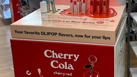 Olipop Cocokind 'New & Only at Ulta' Aisle Display