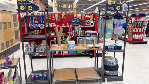 Petco 'Where The Pets Go' Pet Toys Aisle Display