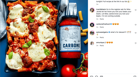 ShopRite Carbone 'Locked-In Price' Instagram Update