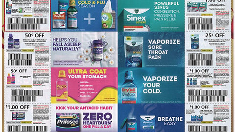 Vicks 'Cold & Flu Season' FSI