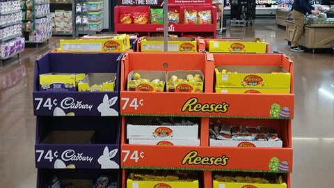 Hershey Walmart Easter Pallet