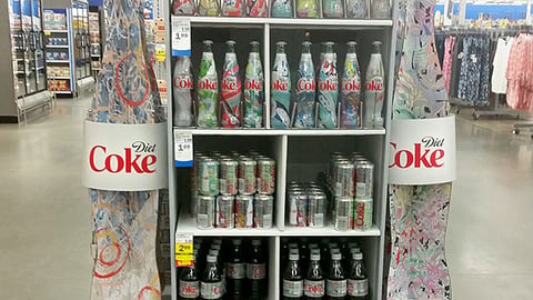 Diet Coke Pallet Display
