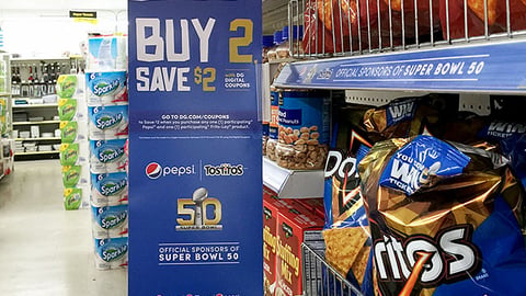PepsiCo Dollar General 'Buy 2, Save $2' Violator