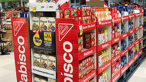 Nabisco 'Bite to Win' Pallet Train