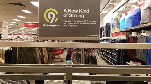 C9 Champion 'New Kind of Strong' Rack Header