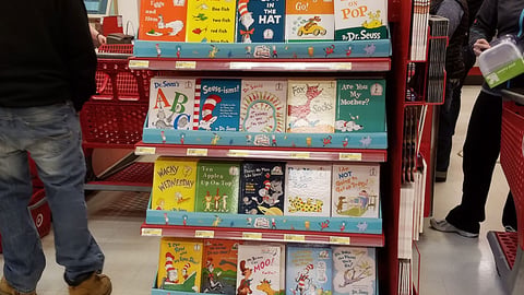 Target Dr. Seuss Upfront Endcap