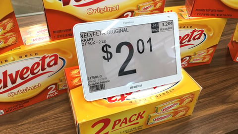 Velveeta Sam's Club Now Digital Price Label 