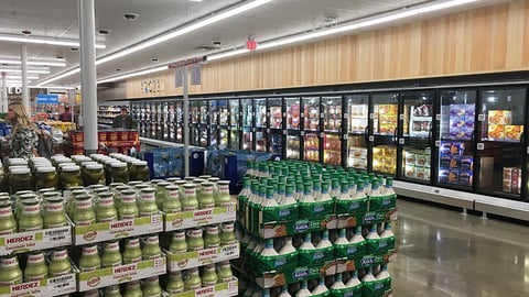 Sam's Club Now 'Frozen' Refrigerated Display