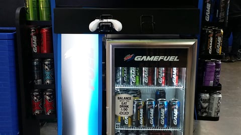 Mtn Dew Amp Game Fuel Interactive Cooler
