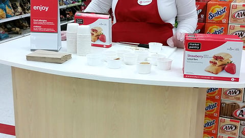 Market Pantry Sampling Station