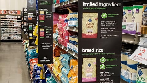 Petco Blue Buffalo Aisle Violator