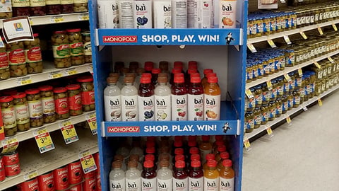 Albertsons Monopoly Bai Floorstand