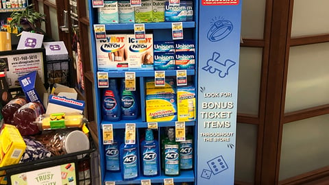 Vons Multi-Brand Monopoly Floorstand