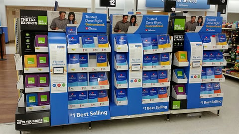 Walmart Tax Season Gondola