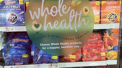 Hannaford 'Whole Health' Cooler Cling