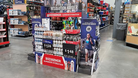 Coca-Cola 'Resolution Harder' Display