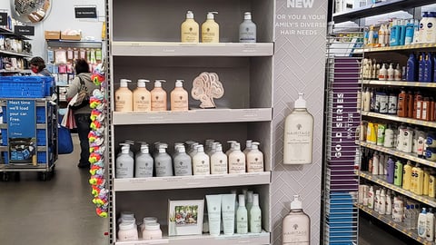 Hairitage Walmart Endcap Display