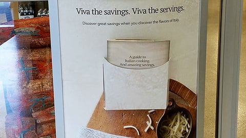 Publix 'Viva the Savings' Standee