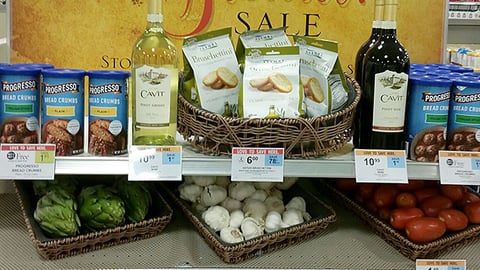 Publix 'Viva Italia Sale' In-Line Header
