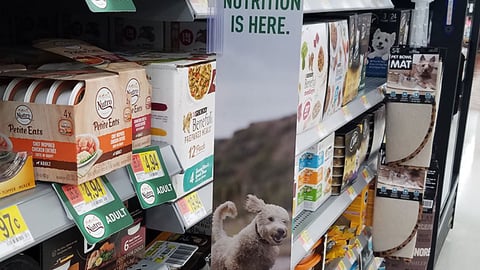 Nutro Walmart Aisle Violator