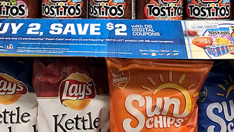PepsiCo Dollar General 'The Game Changers' Shelf Talker