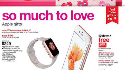 Target 'Apple Gifts' Circular Cover