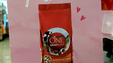 Publix Purina One SmartBlend 'Pet Food Made With Passion' Shelf Talker