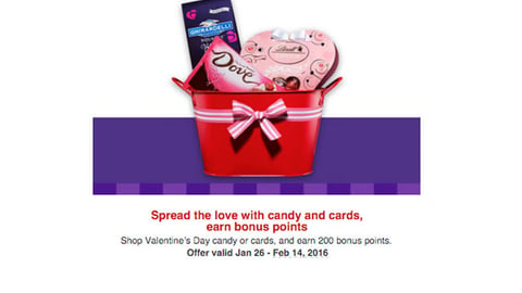 Target REDperks 'Feel the Love' Email