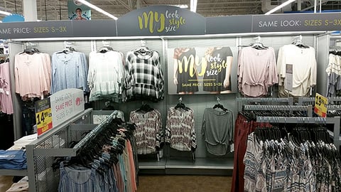 Meijer 'My Look' In-Line Header