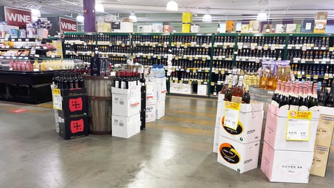BevMo! Wine Case Stackers