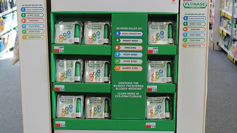 Flonase CVS/pharmacy 'Now Available Endcap'