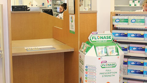 Flonase CVS/pharmacy Floorstand