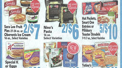 Jewel-Osco 'March Frozen Food Month' Feature