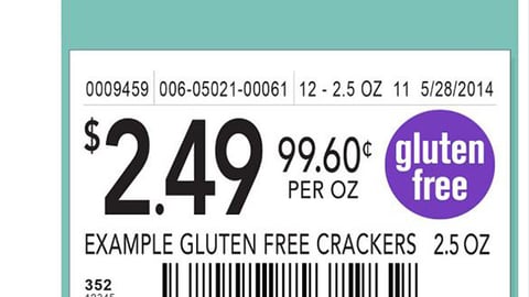 Publix 'Gluten Free Icon' Twitter Update