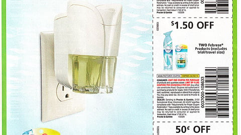 Febreze Pluggable 'More Perfume Oils' FSI