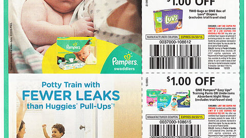 Pampers 'Choice of Hospitals' FSI