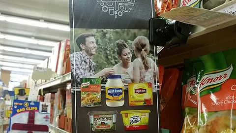 Unilever 'Make More Of Mealtime' Aisle Violator