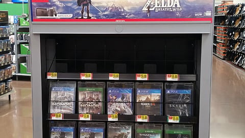 Nintendo Switch Endcap Header