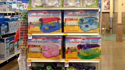 PetSmart 'Spring Digs' Endcap Display