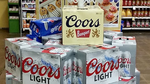 Nabisco 'Center Court Snacks' Pole Topper