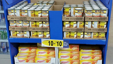 Smith's 'March to Savings' Half-Pallet