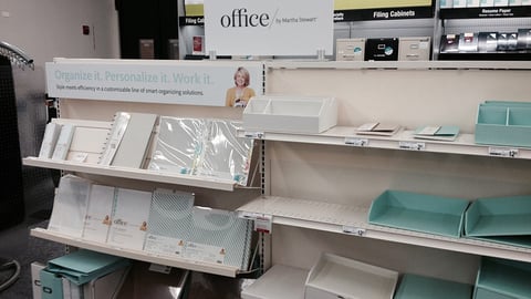 Staples Office by Martha Stewart In-Line Merchandising