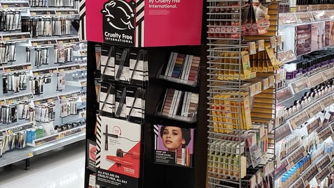 Walmart CoverGirl Endcap Display
