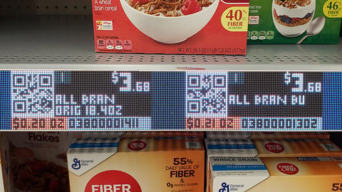 Walmart LED Shelf Strips