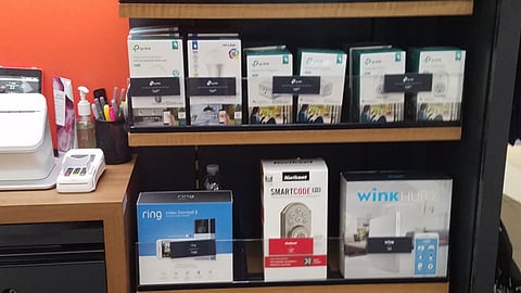 Amazon Pop-Up Shop Accessories Display