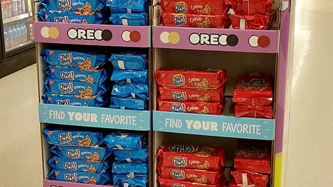 'Open Up With Oreo' Floorstands