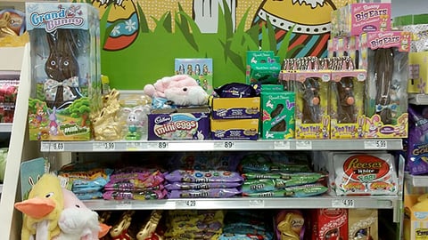 Publix 'The Hunt Is On' Endcap Header