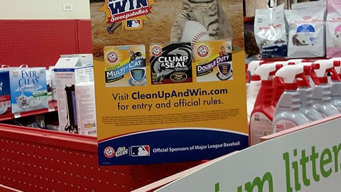 Arm & Hammer Petco 'Play Ball' Header Card