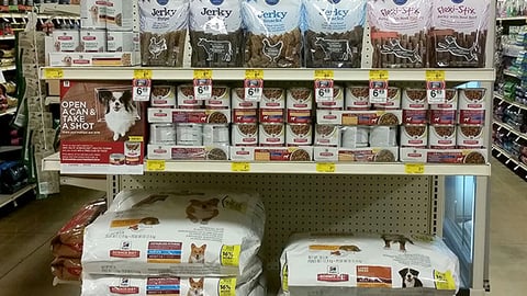 Hill's Science Diet PetSmart 'Rev Up Delicious' Endcap