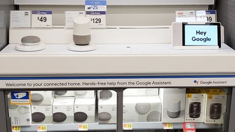 Walmart Google Home In-Line Display